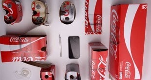 coca cola cardboard