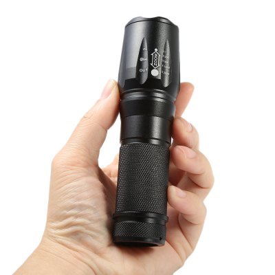 W - 878 2200LM XML T6 Zooming LED Flashlight Torch