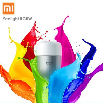 Xiaomi Yeelight RGBW E27 Smart LED Bulb - SILVER 