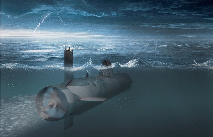 Dronă-submarin-rusească